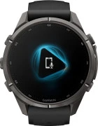 Смарт-часы Garmin Fenix 9 Pro 43mm Carbon Gray DLC Titanium with Black/Pebble Gray Silicone Band (010-04335-15/16)