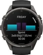 Смарт-часы Garmin Fenix 9 Pro 43mm Carbon Gray DLC Titanium with Black/Pebble Gray Silicone Band (010-04335-15/16)