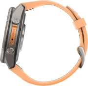 Смарт-часы Garmin Fenix 9 Pro inReach 43mm Titanium with Shell Pink/Autumn Orange Silicone Band (010-04335-00/01)