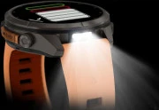 Смарт-часы Garmin Fenix 9 Pro inReach 43mm Titanium with Shell Pink/Autumn Orange Silicone Band (010-04335-00/01)