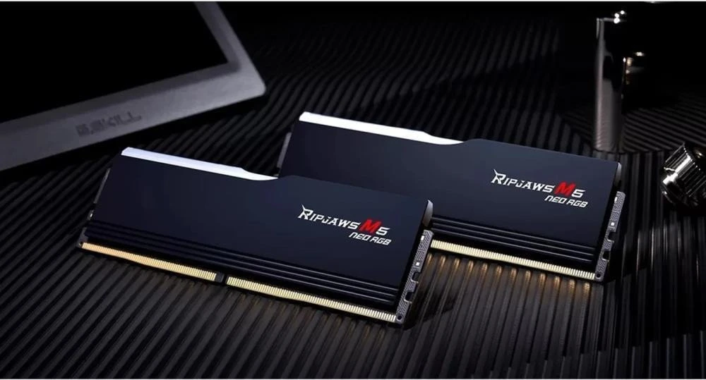 G.Skill 32 GB (2x16GB) DDR5 6000 MHz Ripjaws M5 Neo RGB (F5-6000J2836G16GX2-RM5NRK)