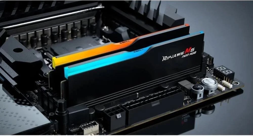G.Skill 32 GB (2x16GB) DDR5 6000 MHz Ripjaws M5 Neo RGB (F5-6000J2836G16GX2-RM5NRK)