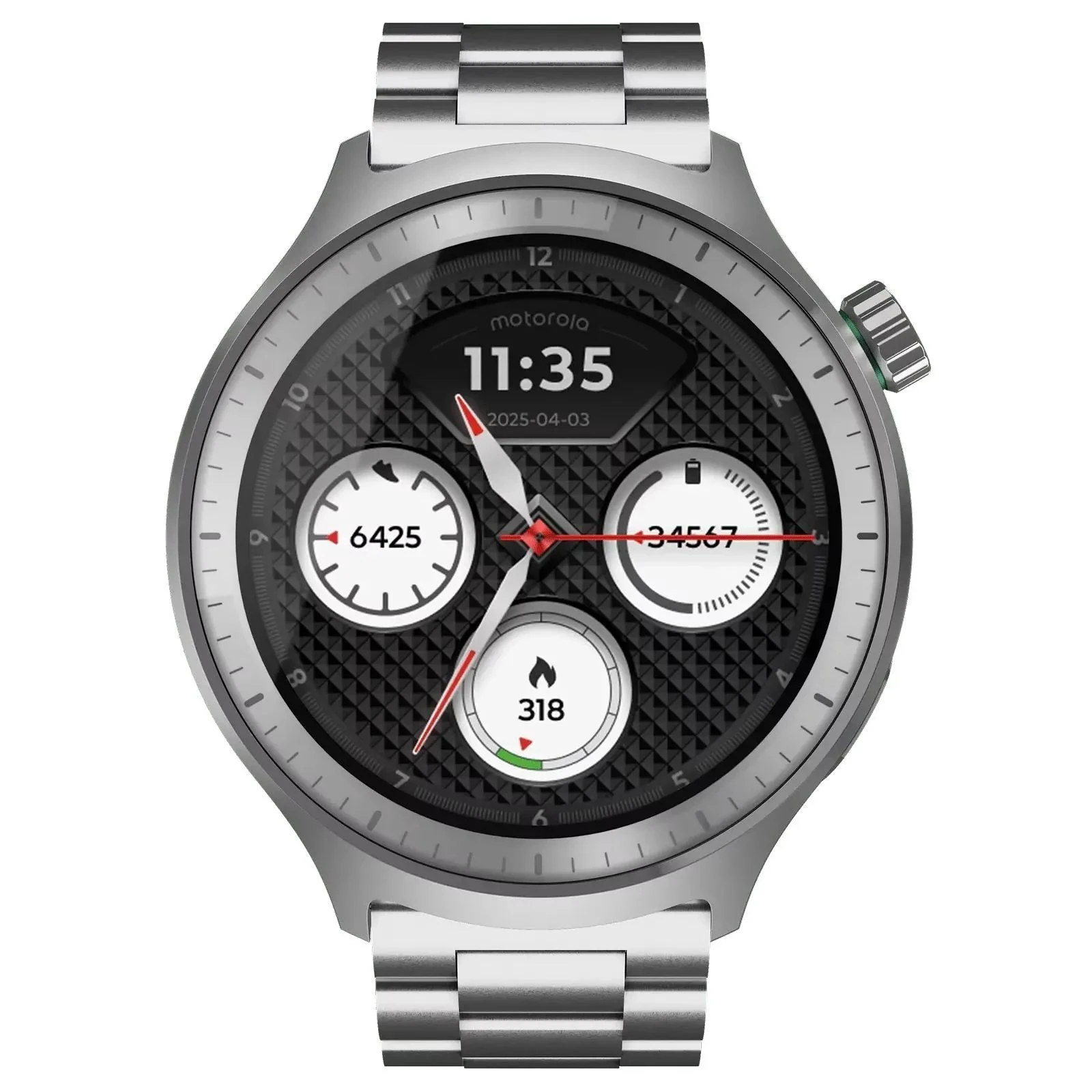 Смарт-годинник Motorola watch Silver PG38C08264 (1208251) (UA)