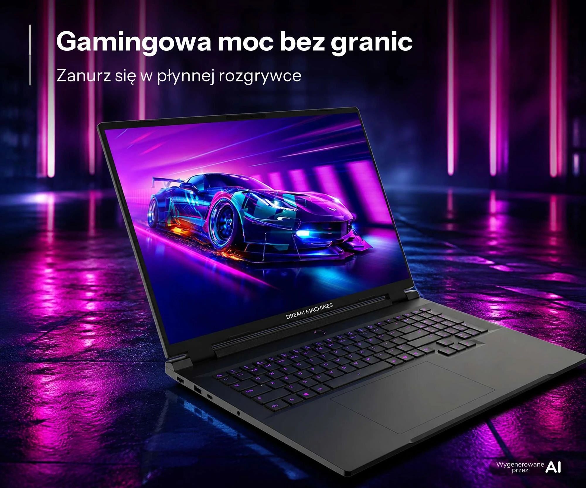 Dream Machines RG5060-18PL20 i7-14650HX/16GB/512GB/Win11PX RTX5060 144Hz (RG5060-18PL20) Процессор: Intel® Core™ i7-14650HX (16