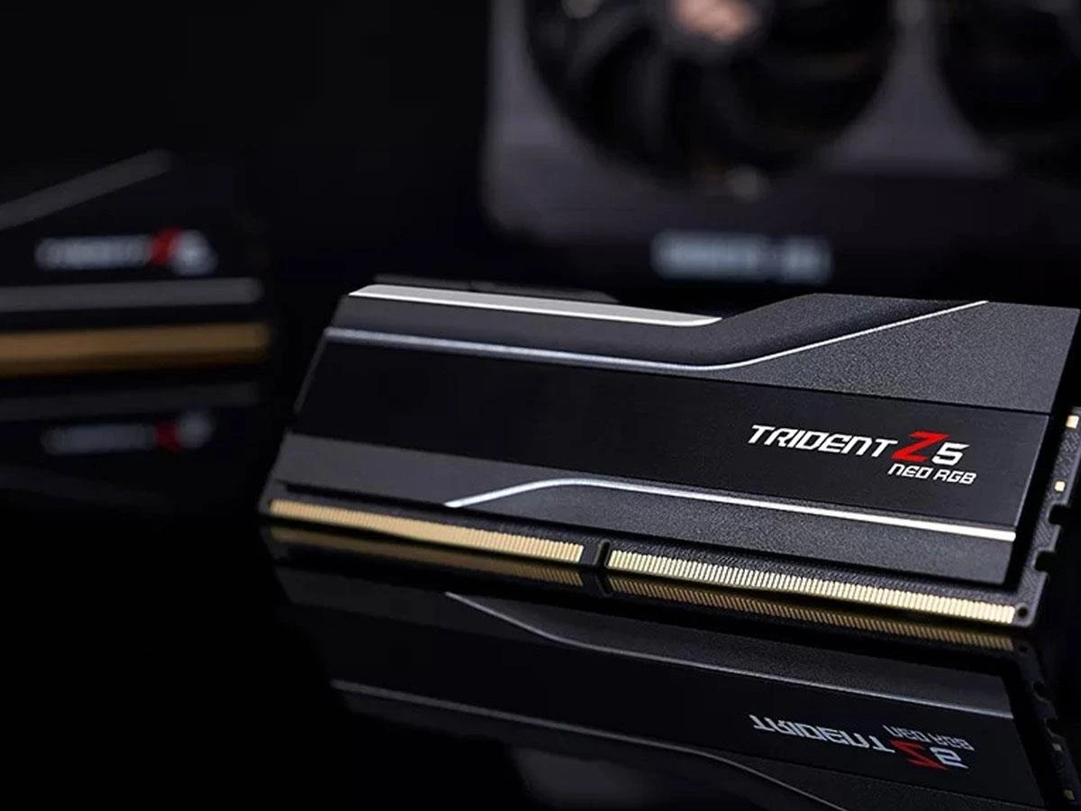 G.SKILL 32GB (2x16GB) 6400MHz CL32 Trident Z5 Neo RGB (F5-6400J3239G16GX2-TZ5NR) EU Тип памяти: DDR5; Общий объём: 32 GB