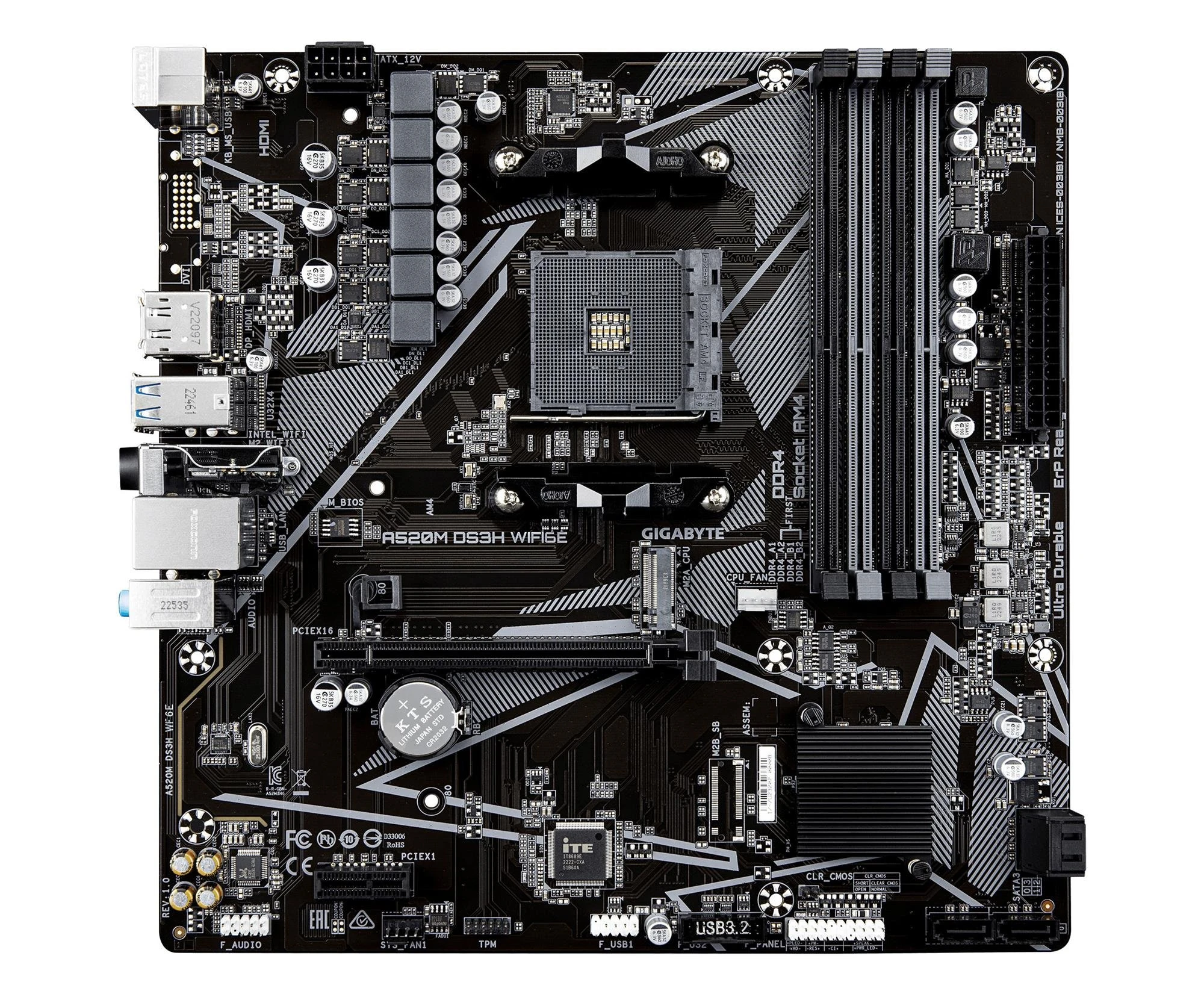 Gigabyte A520M DS3H WIFI6E EU