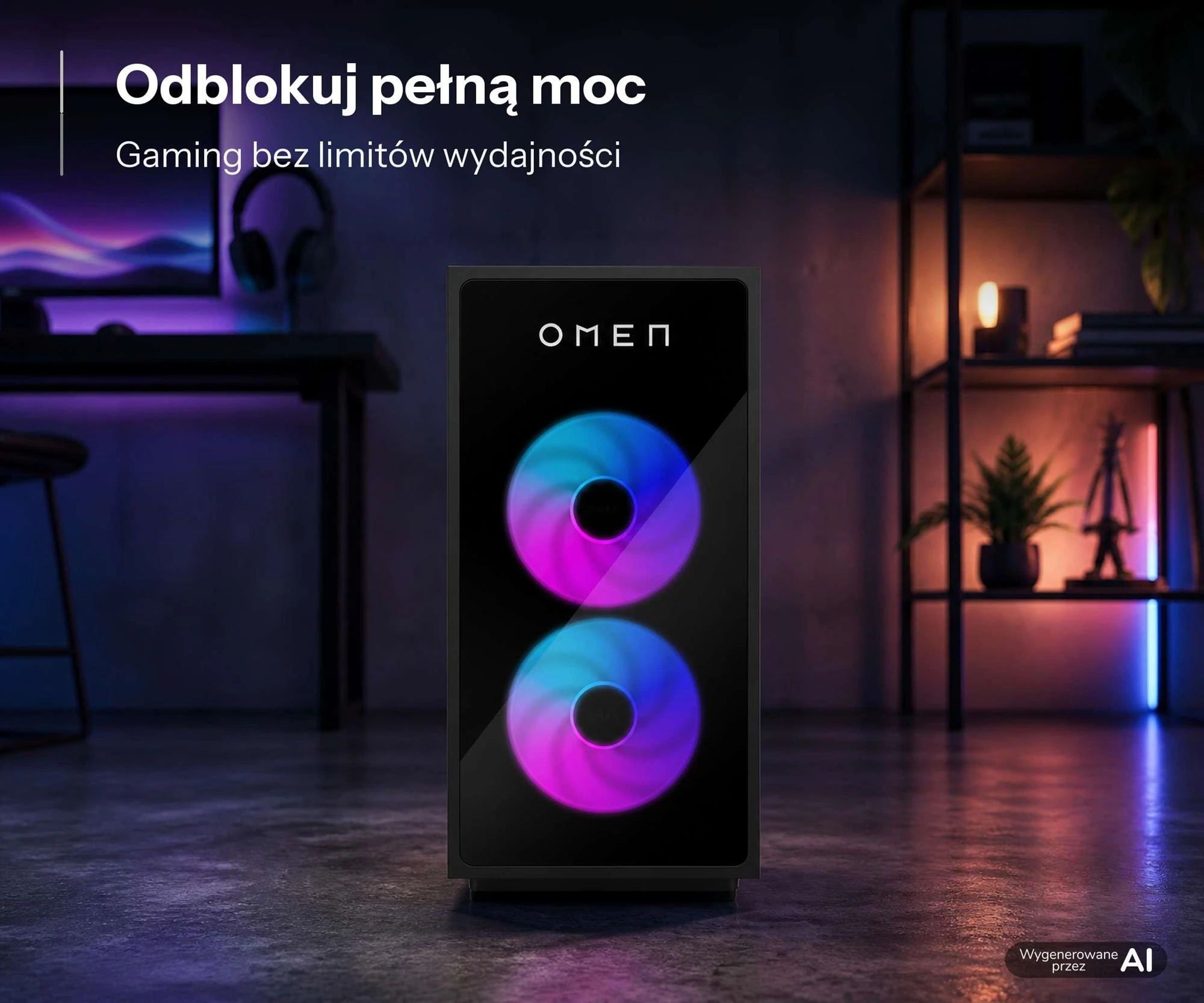 HP OMEN 35L Ryzen 9-9900X3D/16GB/1TB/Win11 RTX5080 (GT16-1023nw (E1EZ2EA)) EU