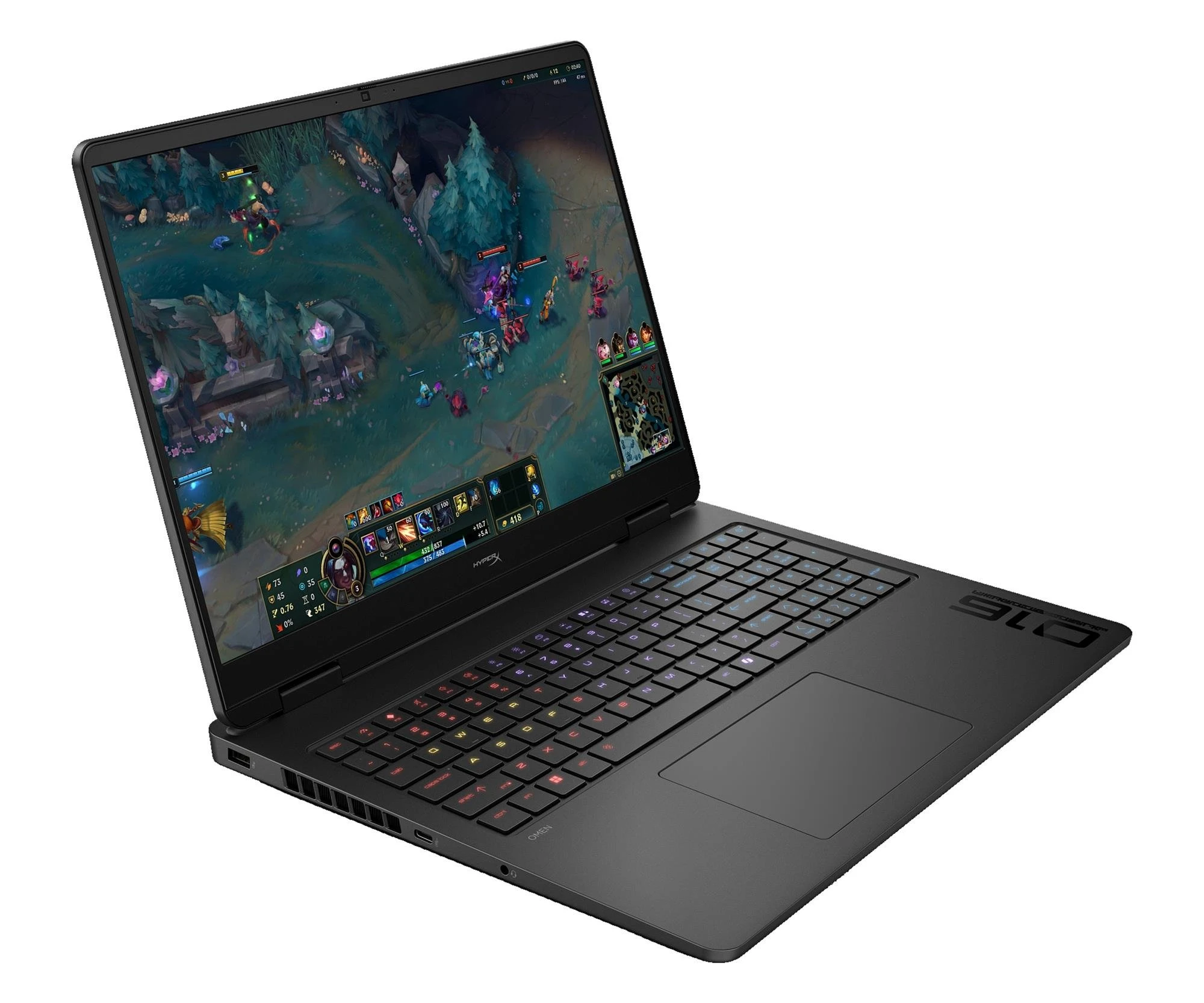 HyperX OMEN 15 Ryzen 9-9955HX3D/16GB/512 RTX5070 OLED (16-ap1012nwx (DR5A2EA)) No charging adapter Процесор: AMD Ryzen™ 9 9955HX3D (16 ядер, 32