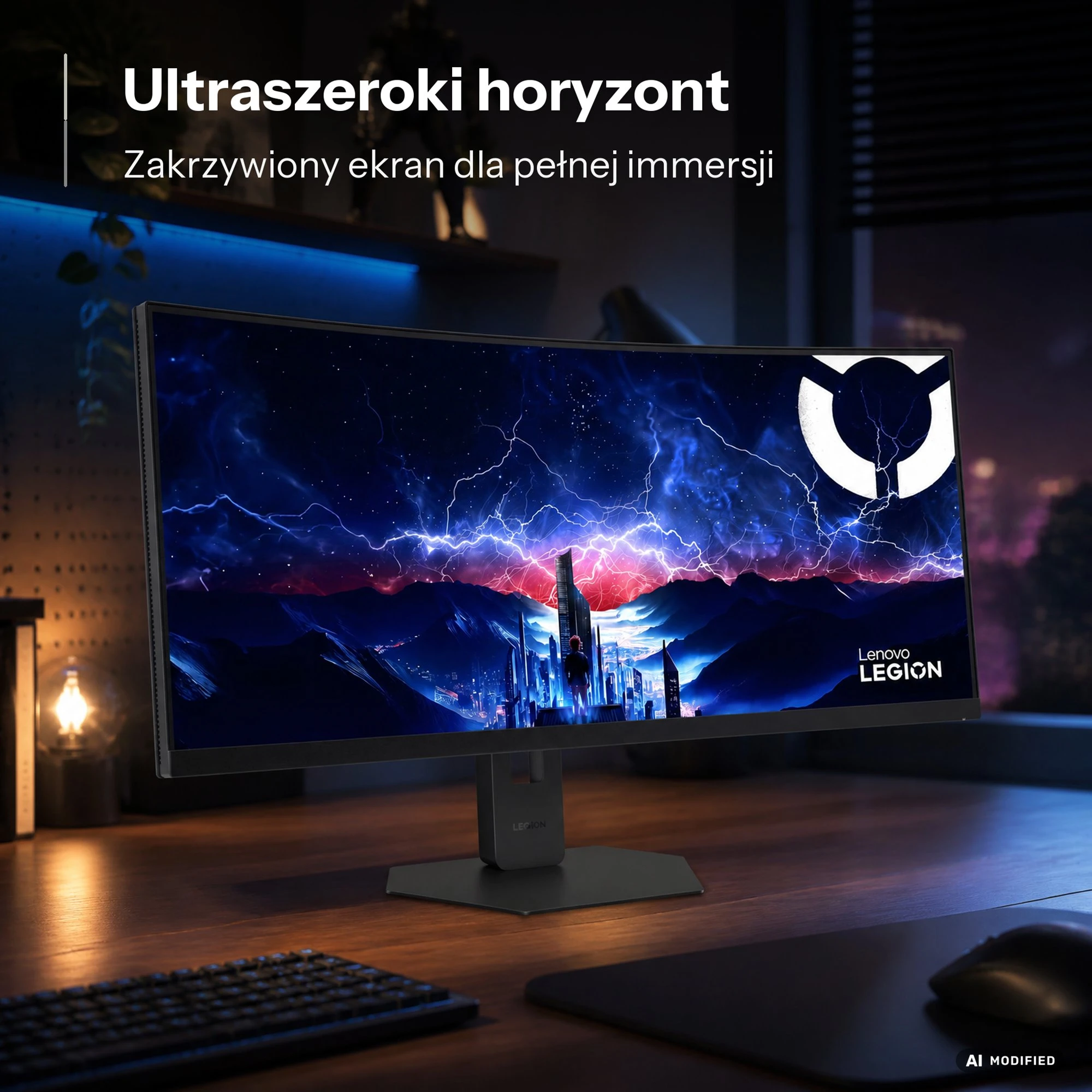 Lenovo Legion 34W-2c (68F6GACBEU) EU Діагональ екрана: 34; Покриття