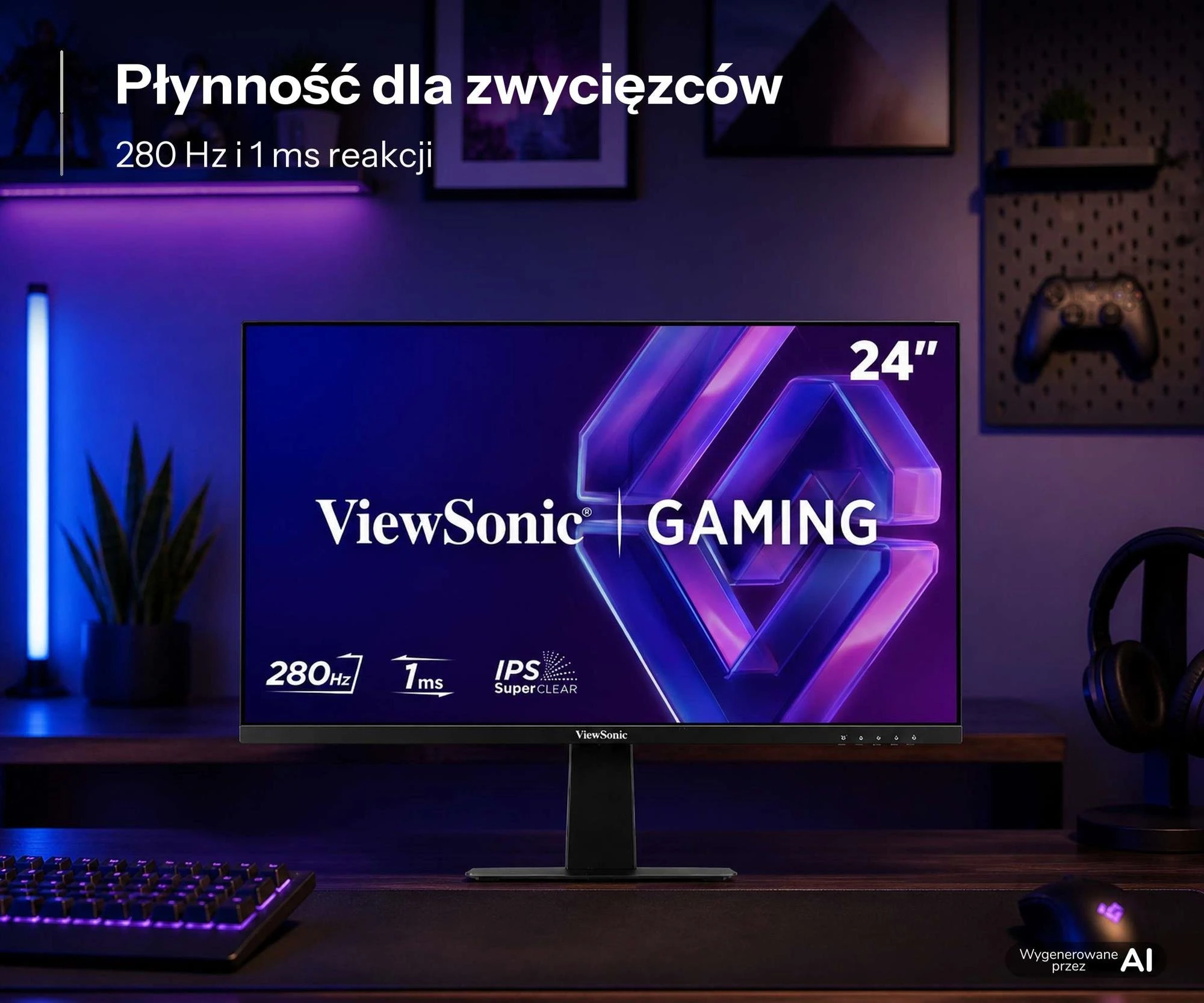 ViewSonic VX24G31A (VS21363) EU Діагональ екрану: 24; Покриття