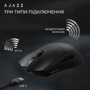 Ajazz AJ139 Near Link V3 Pro+ Wireless/Bluetooth/USB Black (AJ139-NL-V3-PRO-B) (UA)