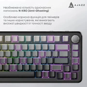 Ajazz AK820 Max Magnetic Switch RGB USB UA Gradient Black (AK820MAX-M-S-GG) (UA)