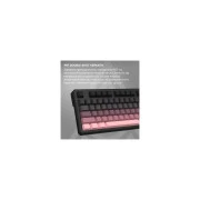 Ajazz MK87 Pitaya RGB Wireless/Bluetooth/USB UA Black/Pink (MK87-P-S-P) (UA)