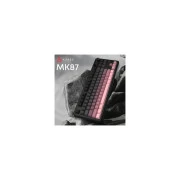 Ajazz MK87 Pitaya RGB Wireless/Bluetooth/USB UA Black/Pink (MK87-P-S-P) (UA)