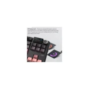 Ajazz MK87 Pitaya RGB Wireless/Bluetooth/USB UA Black/Pink (MK87-P-S-P) (UA)
