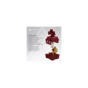Ajazz MK87 Pitaya RGB Wireless/Bluetooth/USB UA Black/Pink (MK87-P-S-P) (UA)