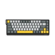 Ajazz x NacodeX NK68 V2 Red Switch LED USB UA Black/Grey/Yellow (NK68-V2-R-BGY) (UA)