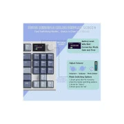 Attack Shark K86 RGB Wireless/Bluetooth/USB UA Retro Grey (K86MN_AS) (UA)