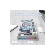 Attack Shark K86 RGB Wireless/Bluetooth/USB UA Retro Grey (K86MN_AS) (UA)