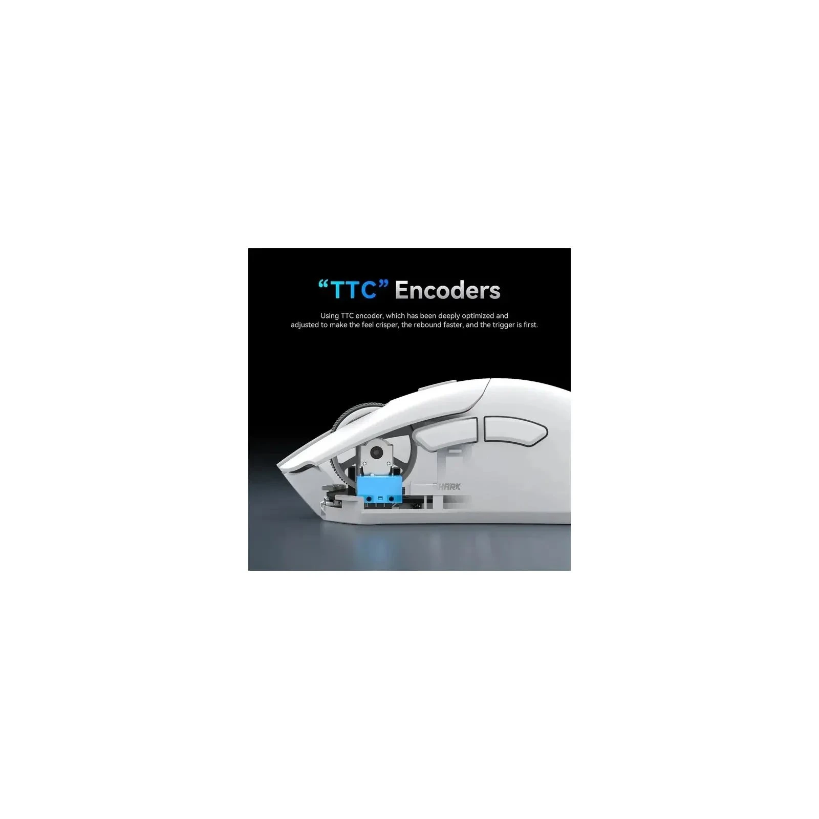 Attack Shark R1 Wireless/Bluetooth White (R1W_AS) (UA) Тип: Ігрові; Підключення: