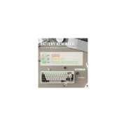Attack Shark X66 RGB Wireless/Bluetooth/USB UA White Cheese (X66CW_AS) (UA)