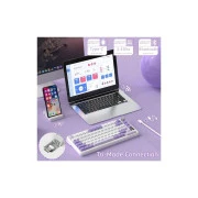 Attack Shark X85PRO RGB Wireless/Bluetooth/USB UA Lavender (X85PROL_AS) (UA)