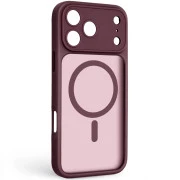 Чехол для мобильного телефона Armorstandart Lush MagCase Apple iPhone 18 Pro Dark Cherry (ARM92547) (UA)
