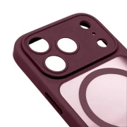 Чехол для мобильного телефона Armorstandart Lush MagCase Apple iPhone 18 Pro Dark Cherry (ARM92547) (UA)