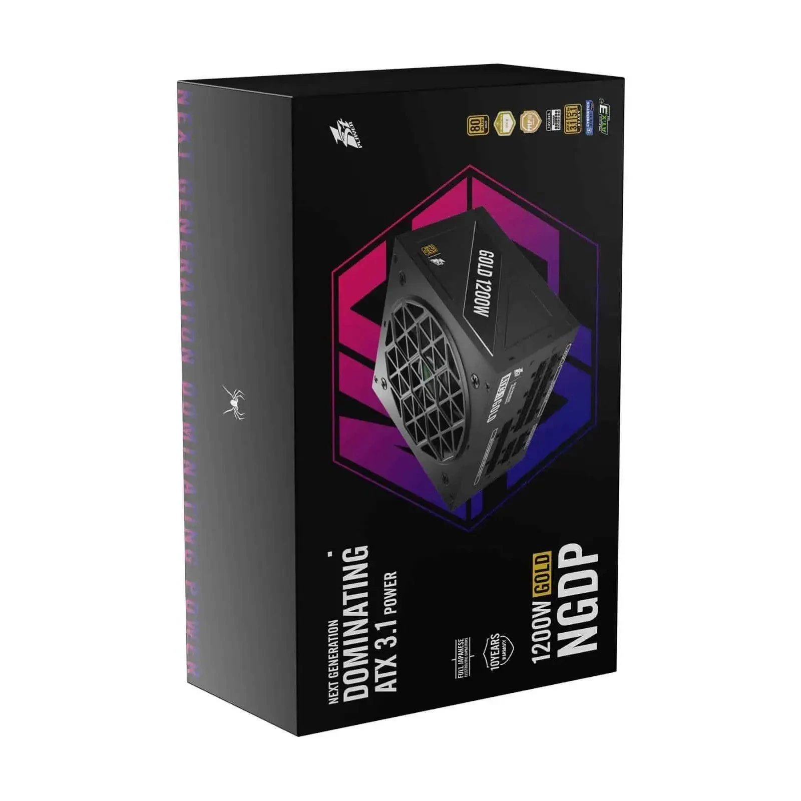 1stPlayer 1200W (NGDP-GLD-1200-BK-EU) (UA)