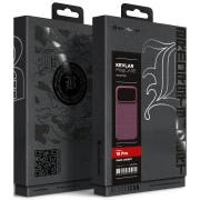 Чохол до мобільного телефона Armorstandart BlackIcon Kevlar MagCase Apple iPhone 18 Pro Dark Cherry (ARM92843) (UA)