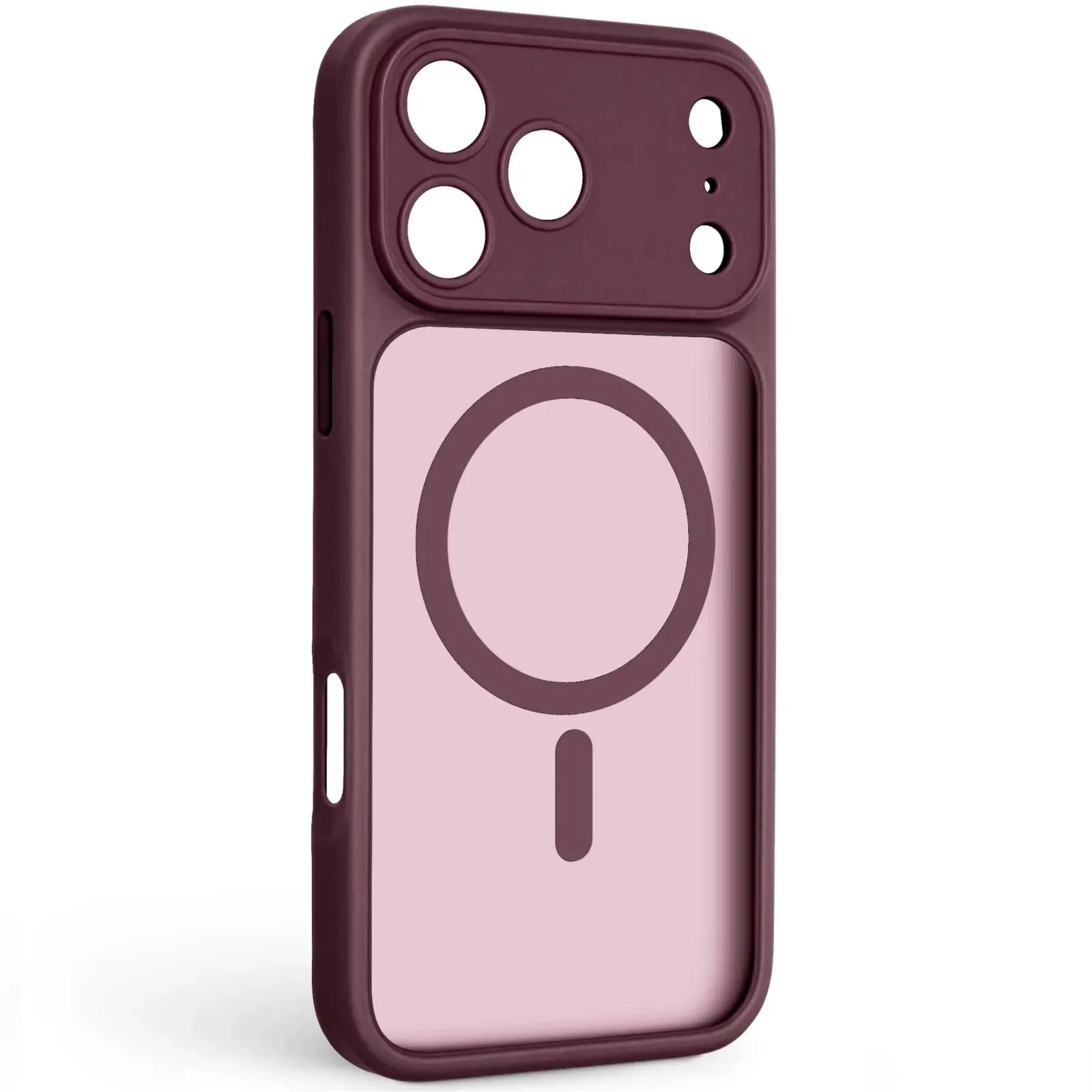 Чохол до мобільного телефона Armorstandart Lush MagCase Apple iPhone 18 Pro Dark Cherry (ARM92547) (UA)
