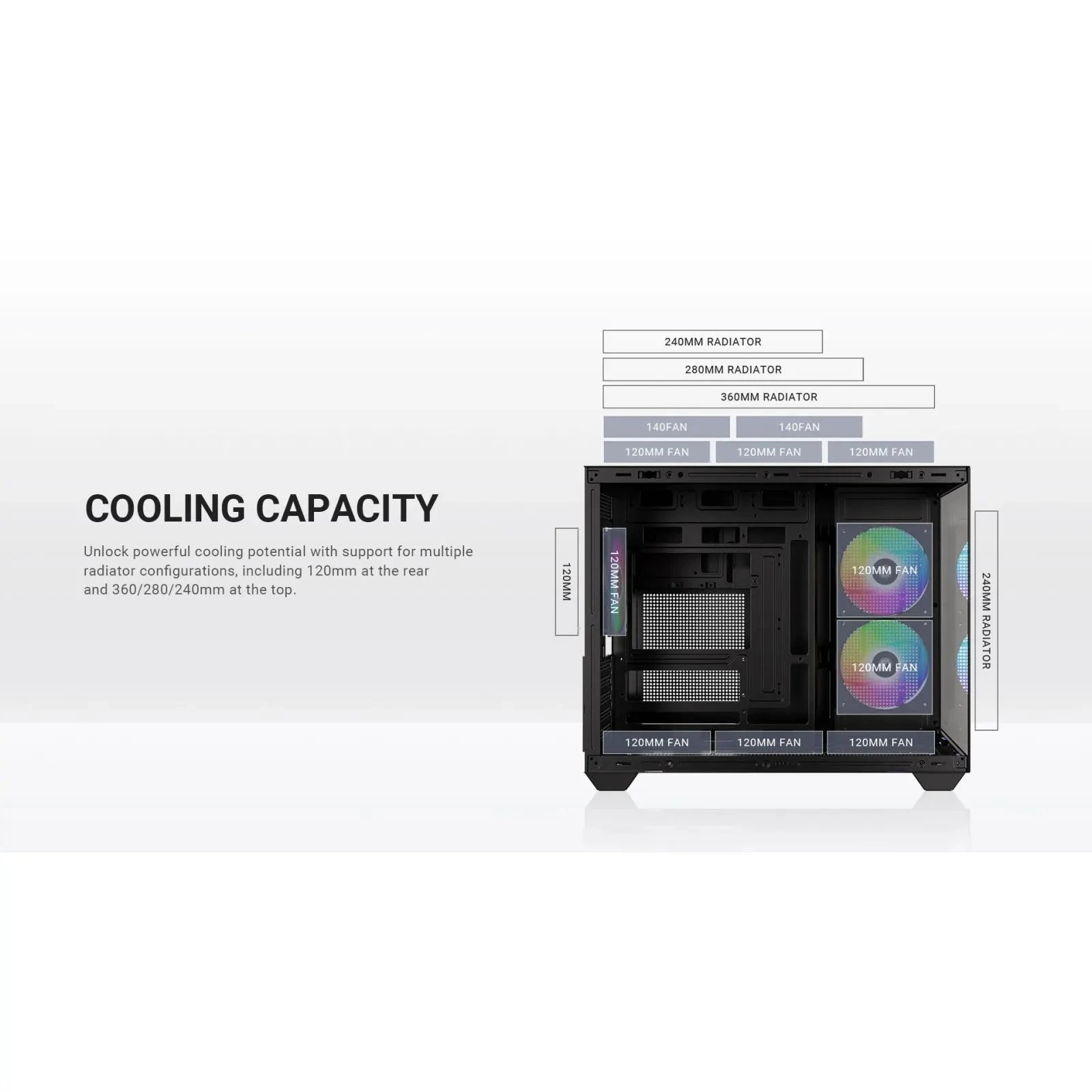 ID-Cooling VIEW 500 ARGB (UA)