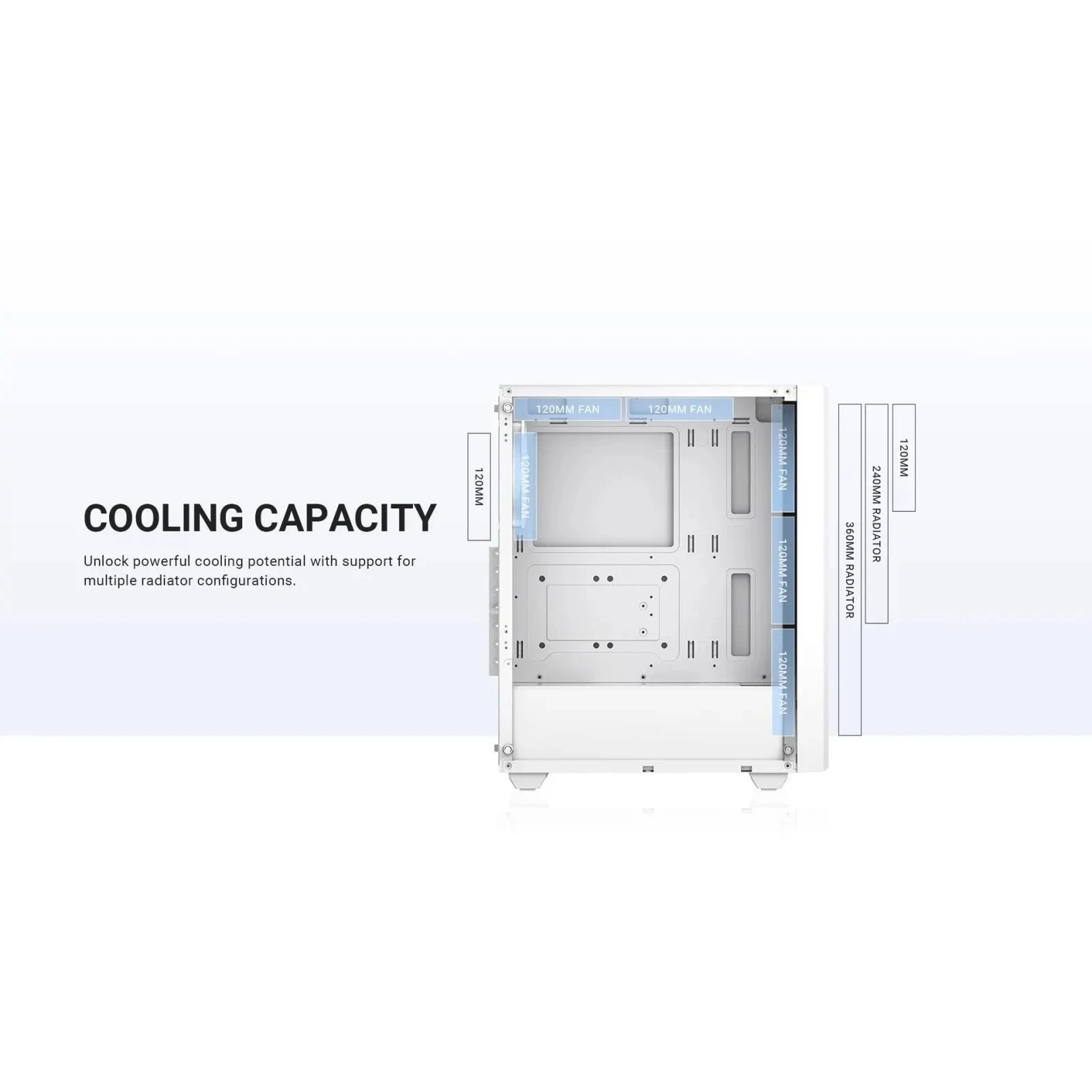 ID-Cooling WARE 300 ARGB WH (UA)