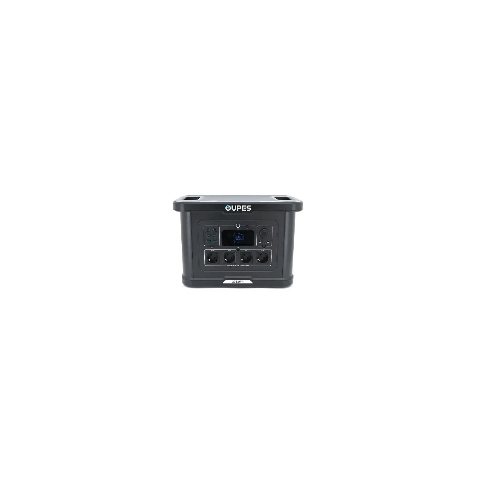 Зарядна станція OUPES S024 Lite, 2400W, 2232Wh (OUPES S024 Lite) (UA) Ємність акумулятора: 2232 Вт*год;