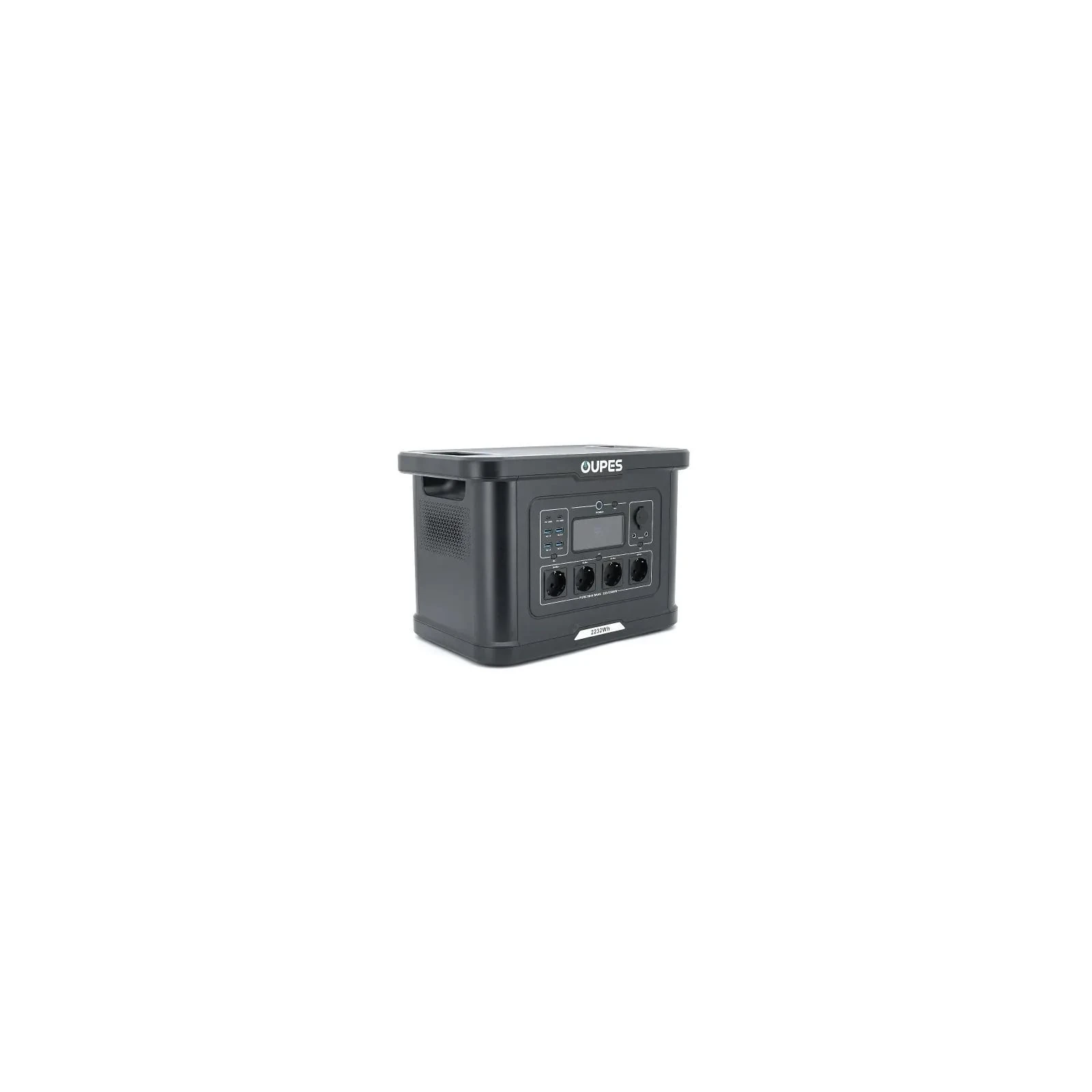 Зарядна станція OUPES S024 Lite, 2400W, 2232Wh (OUPES S024 Lite) (UA) Ємність акумулятора: 2232 Вт*год;