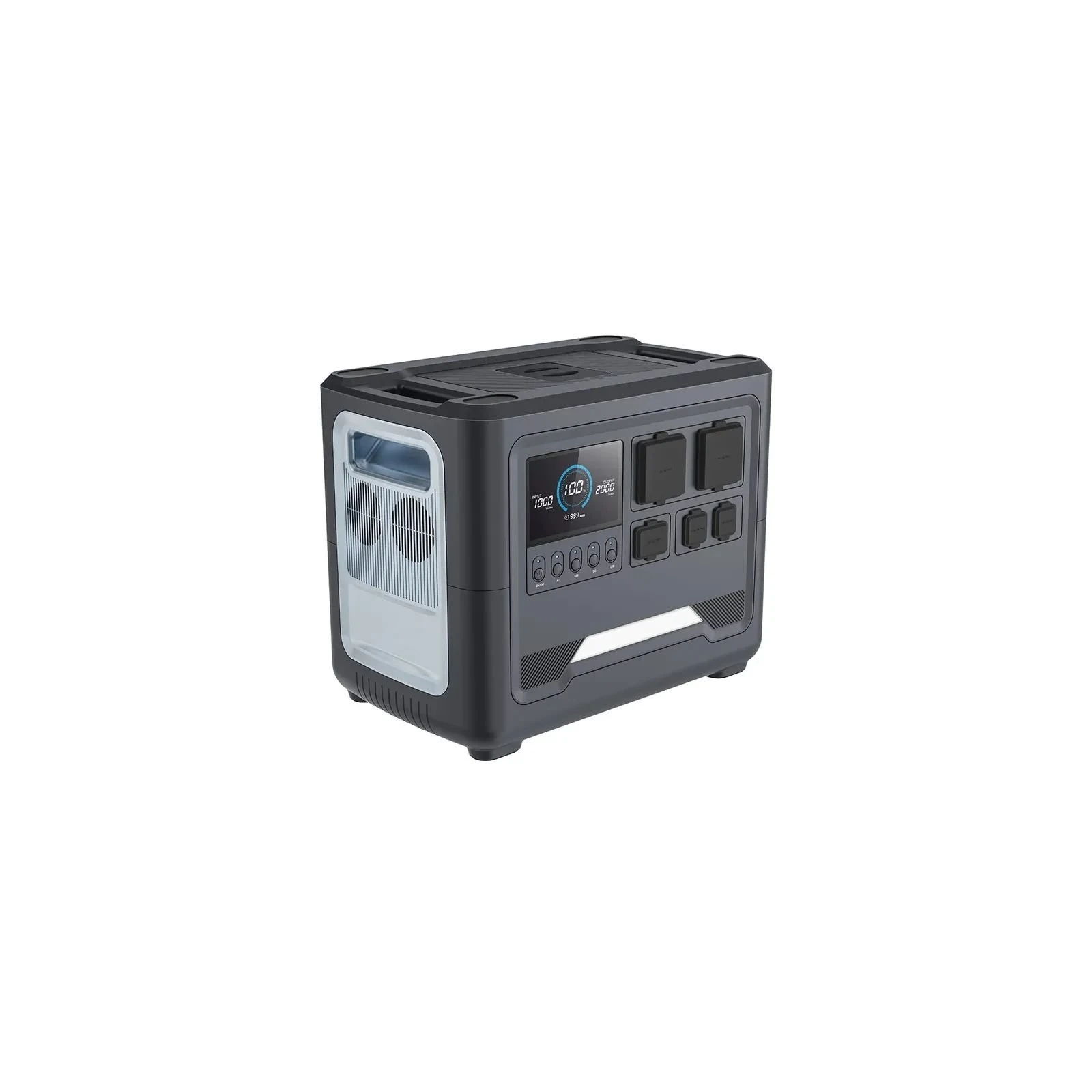 Зарядна станція PowerPlant G20 1800W 1536Wh (PB931385) (UA) Ємність акумулятора: 1536 Вт*г; Тип