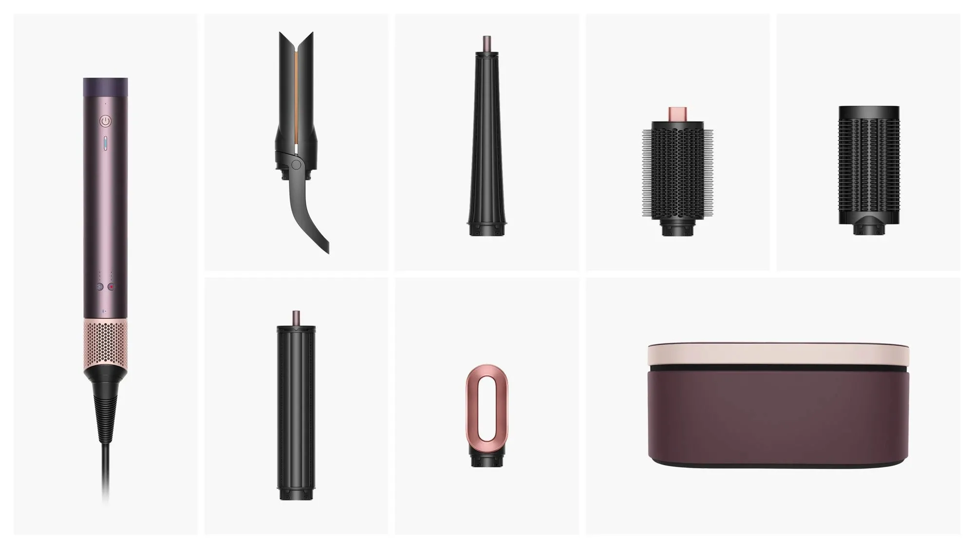 Dyson Airwrap Co-anda2x Multi-styler & Dryer Straight+Wavy - Jasper Plum (492488-01) EU