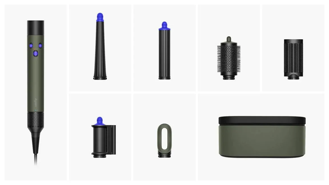 Dyson Airwrap i.d. Multi-Styler and Dryer Straight to Wavy Ceramic Khaki (285669-01)