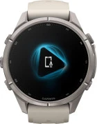 Смарт-часы Garmin Fenix 9 Pro 43mm Titanium with Fog Gray/Dark Sandstone Silicone Band (010-04335-85/86)