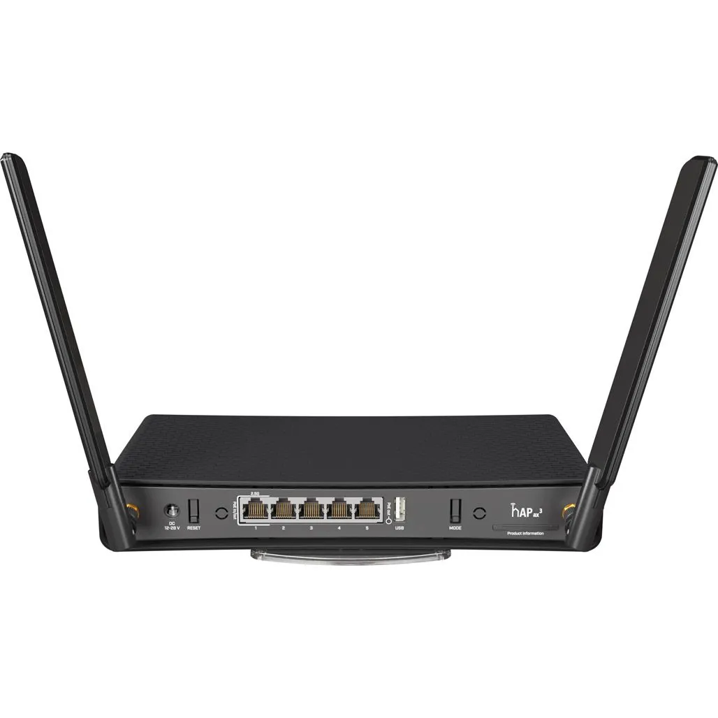 Беспроводной маршрутизатор (роутер) Mikrotik hAP ax3 (C53UiG+5HPaxD2HPaxD)