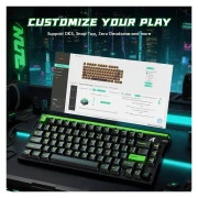 Attack Shark R85 HE RGB USB-C UA Black/Green (R85HEGRN_AS) (UA)