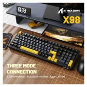 Attack Shark X98 RGB Wireless/Bluetooth/USB UA Star Black (X98SB_AS) (UA)