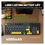 Attack Shark X98 RGB Wireless/Bluetooth/USB UA Star Black (X98SB_AS) (UA)