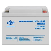 Батарея до ДБЖ LogicPower LPM MG 12В 26Ач (37336) (UA)