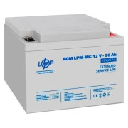 Батарея до ДБЖ LogicPower LPM MG 12В 26Ач (37336) (UA)