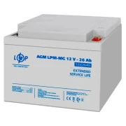 Батарея до ДБЖ LogicPower LPM MG 12В 26Ач (37336) (UA)