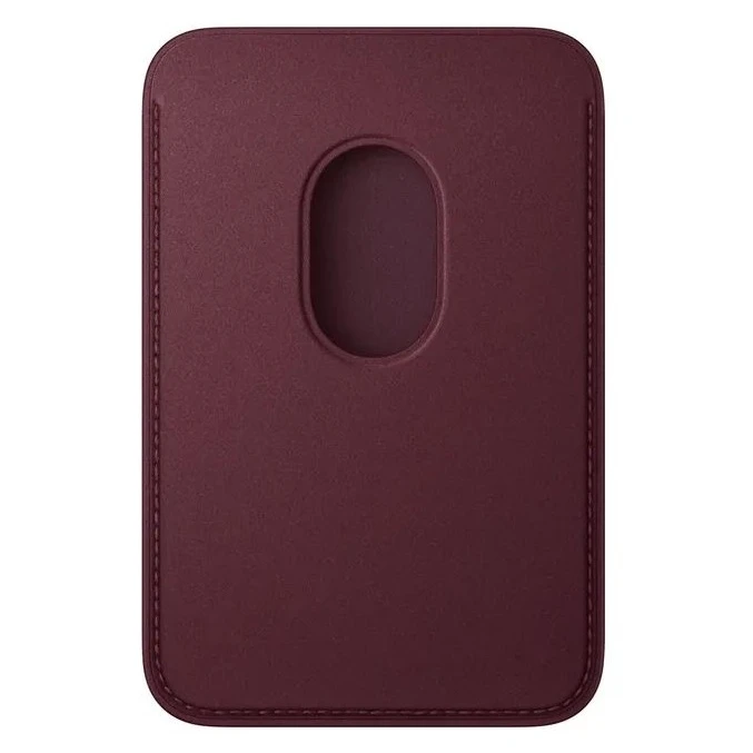 Чохол до мобільного телефона Apple FineWoven Wallet MagSafe iPhone Burgundy (MK9H4ZM/A) (UA)
