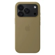 Чехол для мобильного телефона Apple Silicone MagSafe iPhone 18 Pro Olive (MK8V4ZM/A) (UA)