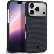Чехол для мобильного телефона Armorstandart BlackIcon Aramid Twill MagCase Apple iPhone 18 Pro Black (ARM92840) (UA)