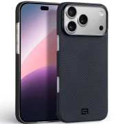 Чехол для мобильного телефона Armorstandart BlackIcon Aramid Twill MagCase Apple iPhone 18 Pro Max Black (ARM92839) (UA)